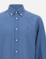BOSS Camicia "H-Liam" BLUE Uomo 