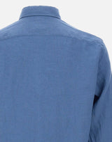 BOSS Camicia "H-Liam" BLUE Uomo 