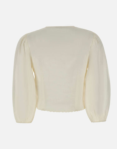 BOSS Blusa "Briketta" WHITE Donna 