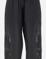 BOSS Pantaloni "Trika" BLACK Donna 