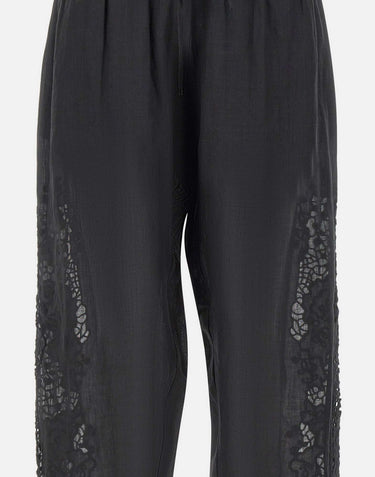 BOSS Pantaloni "Trika" BLACK Donna 