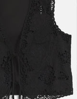 BOSS Top "Irika" BLACK Donna 