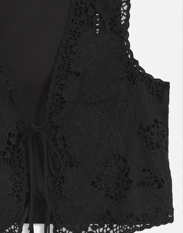 BOSS Top "Irika" BLACK Donna 