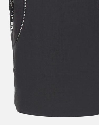 BOSS Top "Irika" BLACK Donna 