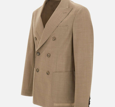 BOSS Blazer "P-Hanry-DB-WG" BROWN Uomo 