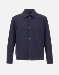 BOSS Giacca sovracamicia "P-Carper-Coach" BLUE Uomo 