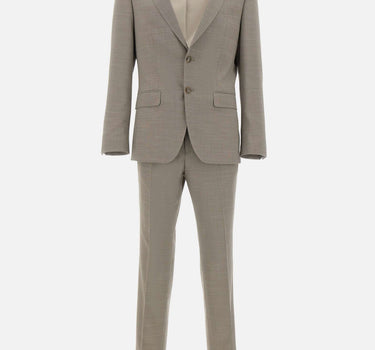 BOSS Abito due pezzi slim fit con micromotivo BEIGE Uomo 