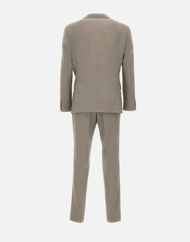 BOSS Abito due pezzi slim fit con micromotivo BEIGE Uomo 