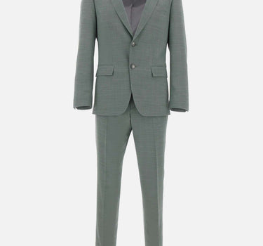 BOSS Abito due pezzi slim fit con micromotivo GREEN Uomo 