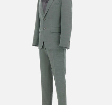 BOSS Abito due pezzi slim fit con micromotivo GREEN Uomo 