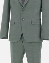 BOSS Abito due pezzi slim fit con micromotivo GREEN Uomo 