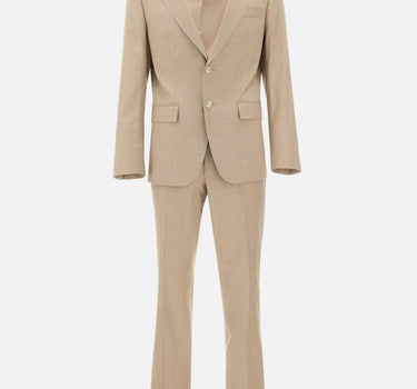 BOSS Abito in misto lana "H-Huge" BEIGE Uomo 
