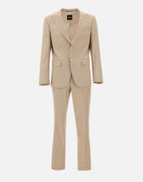 BOSS Abito in misto lana "H-Huge" BEIGE Uomo 