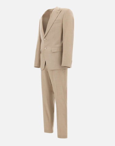 BOSS Abito in misto lana "H-Huge" BEIGE Uomo 