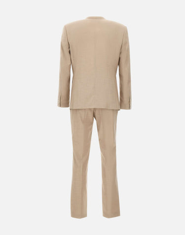 BOSS Abito in misto lana "H-Huge" BEIGE Uomo 