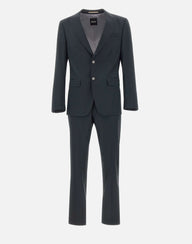BOSS Abito in misto lana "H-Huge" GREEN Uomo 
