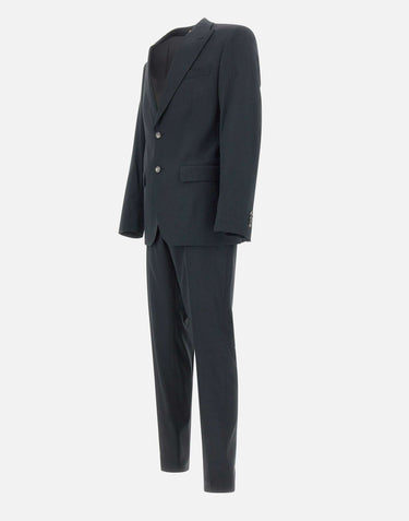 BOSS Abito in misto lana "H-Huge" GREEN Uomo 
