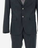 BOSS Abito in misto lana "H-Huge" GREEN Uomo 