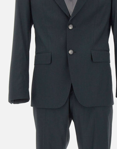 BOSS Abito in misto lana "H-Huge" GREEN Uomo 