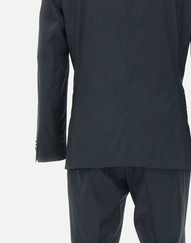 BOSS Abito in misto lana "H-Huge" GREEN Uomo 