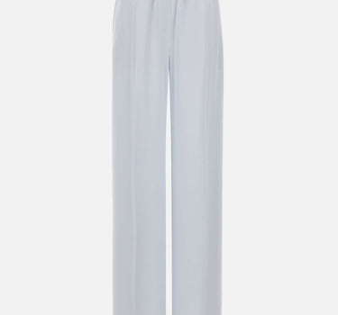 BOSS Pantaloni relaxed fit in crêpe fluido Light Blue Donna 