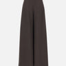 BOSS Pantaloni relaxed fit in twill lucido BLACK Donna 