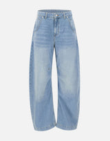 BOSS Jeans "Slouchy Baloon" Light Blue Donna 