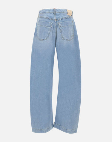 BOSS Jeans "Slouchy Baloon" Light Blue Donna 