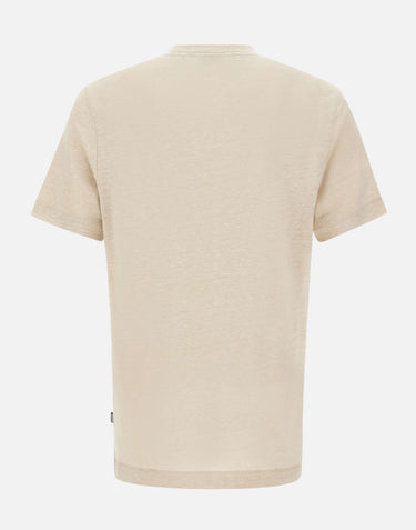 BOSS T-shirt "Thompson" BEIGE Uomo 