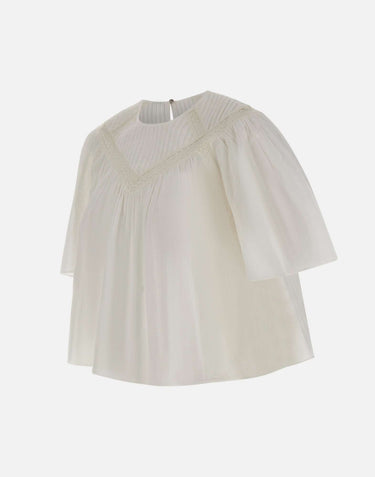 BOSS Blusa "Benzy" WHITE Donna 