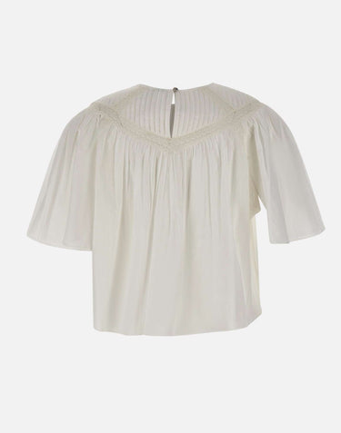 BOSS Blusa "Benzy" WHITE Donna 