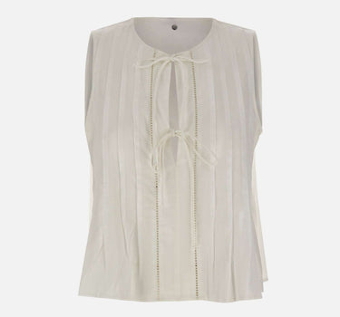 BOSS Top "Ilenna" WHITE Donna 