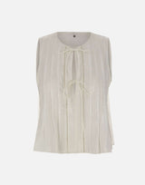 BOSS Top "Ilenna" WHITE Donna 