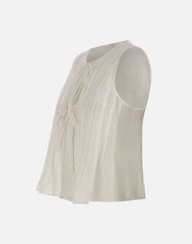 BOSS Top "Ilenna" WHITE Donna 