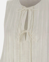 BOSS Top "Ilenna" WHITE Donna 
