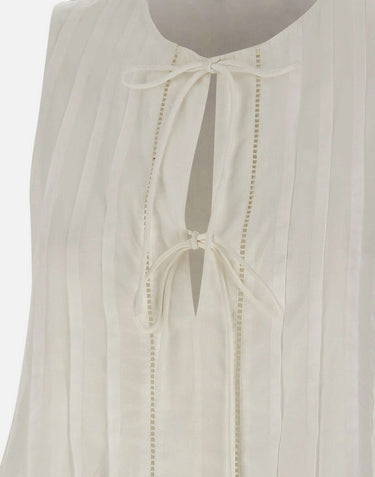BOSS Top "Ilenna" WHITE Donna 
