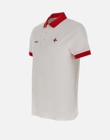 Polo "Paddy" con dettaglio bandiera paese 50559263 101 BOSS 