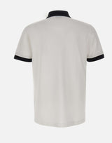 BOSS Polo "Paddy" con dettaglio bandiera paese WHITE Uomo 