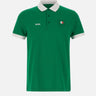 BOSS Polo "Paddy" con dettaglio bandiera paese GREEN Uomo 