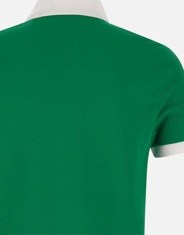 BOSS Polo "Paddy" con dettaglio bandiera paese GREEN Uomo 