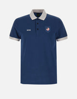 BOSS Polo "Paddy" con dettaglio bandiera paese BLUE Uomo 