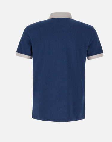 BOSS Polo "Paddy" con dettaglio bandiera paese BLUE Uomo 