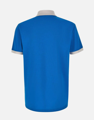 BOSS Polo "Paddy" con dettaglio bandiera paese Light Blue Uomo 