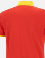 BOSS Polo "Paddy" con dettaglio bandiera paese RED Uomo 