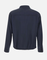 Giacca sovracamicia relaxed fit in misto lana 50559295 404 BOSS 