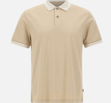 BOSS Polo "Phillipson" BEIGE Uomo 