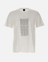 BOSS T-shirt "Spirit70 Grx" WHITE Uomo 