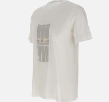 BOSS T-shirt "Spirit70 Grx" WHITE Uomo 