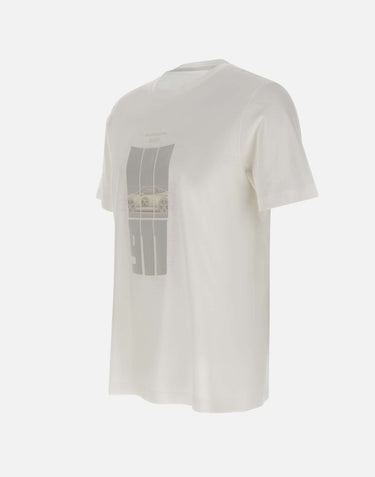 BOSS T-shirt "Spirit70 Grx" WHITE Uomo 