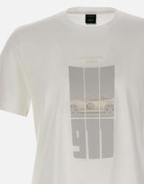 BOSS T-shirt "Spirit70 Grx" WHITE Uomo 